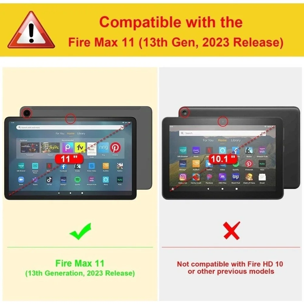 Case for Amazon Fire Max 11 Tablet 13th 2023 Ultra Lightweight Slim‎ Shell Cover